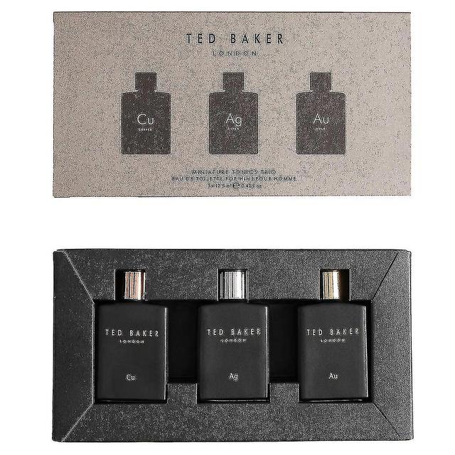 Ted Baker 3x 12.5ML Mitonc Tonics Mens Gift Set Eau De Toilette - ZCL1916 on Productcaster.