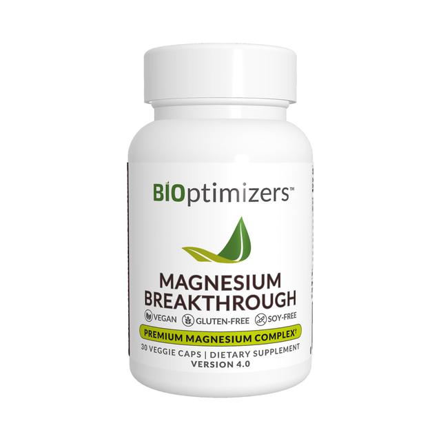 Bioptimizers magnesium breakthrough supplement 4.0 30 capsules on Productcaster.