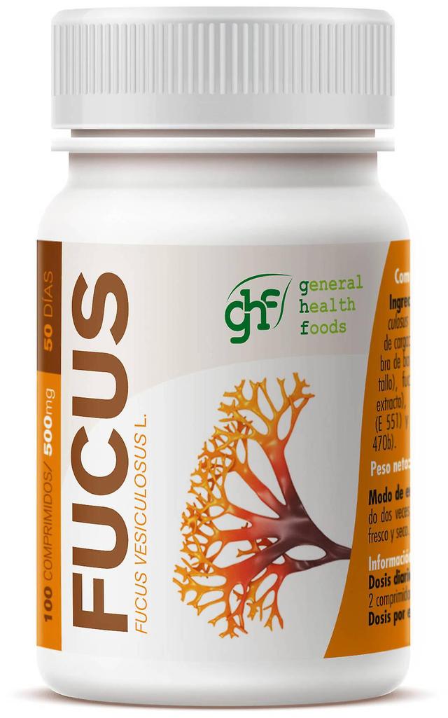 General Health Foods GHF Fucus 500 mg 100 Tablets 50 gr on Productcaster.