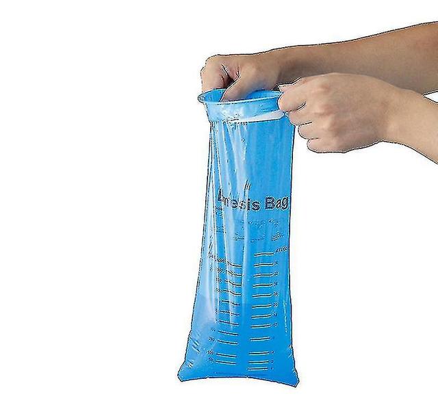 50pcs Disposable Motion Sickness And Vomiting Bag N Blue on Productcaster.