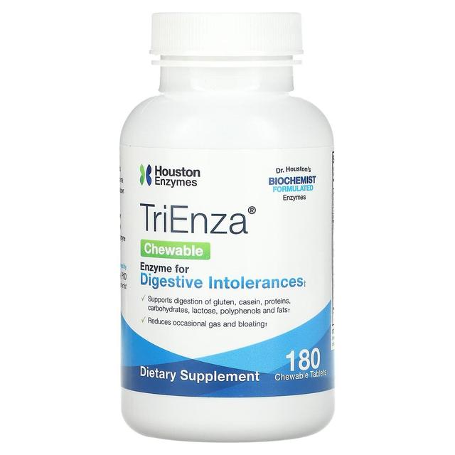 Houston Enzymes, TriEnza Chewable, 180 Chewable Tablets on Productcaster.