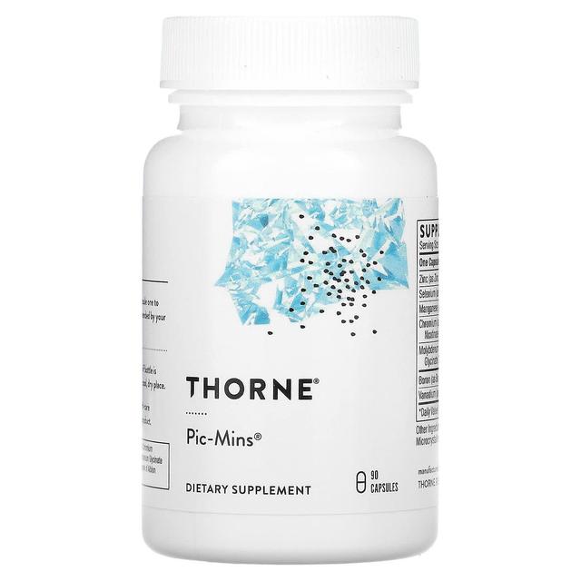 Thorne Research, Pic-Mins, 90 Capsules on Productcaster.