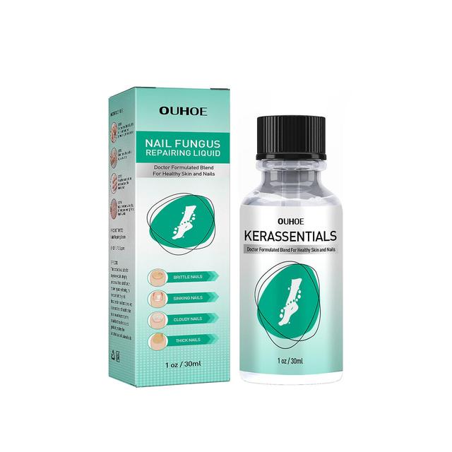 Toenail Repair Fluid - Soften Ingrown Toenails, Promote Healthy Nail Regrowth White on Productcaster.