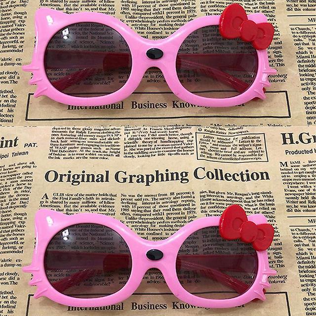 Duqi Hello Kitty Fashion Photo Glasses Rekwizyty Okulary przeciwsłoneczne Student Girls Cute Cartoon Okulary przeciwsłoneczne Sunshade Mirror A9 (a9) on Productcaster.