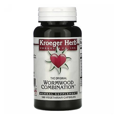 Kroeger Herb Wormwood Combination, 100 Caps (Pack of 2) on Productcaster.