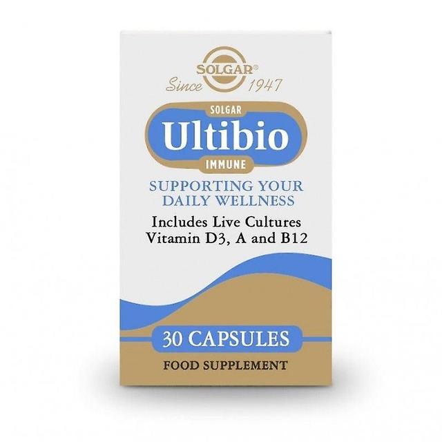 Solgar Ultibio Immuun Capsules 30 (12536714) on Productcaster.