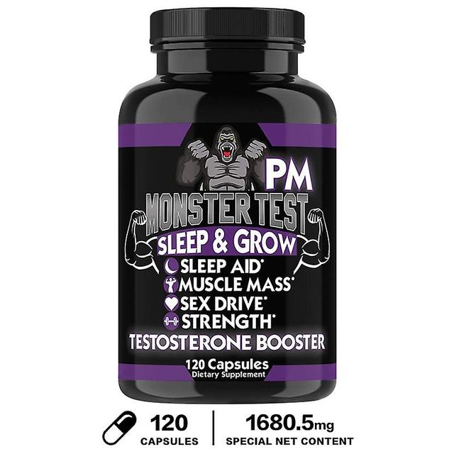 Vorallme Boosts Energy & Performance With Zinc, Magnesium, Saw Palmetto Extract, Sleep Aid, Testosterone Booster For Men 120capsules on Productcaster.