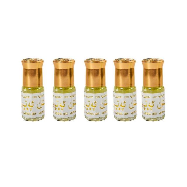 5-pack 3 ml eterisk olja mini parfym alkoholfri blommig långvarig blommig kropp deodo on Productcaster.