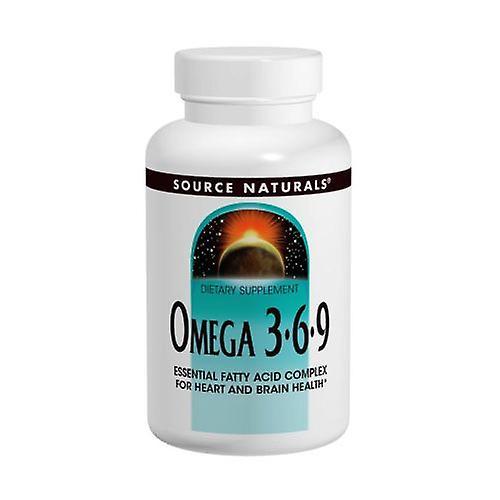 Source Naturals Omega 3, 6, 9, 30 Softgels (1 stuks) on Productcaster.