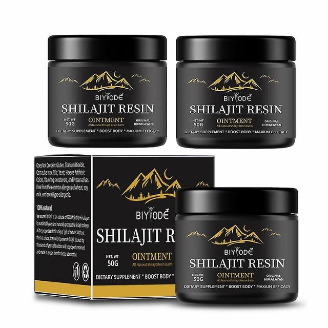 3stk Himalaya Shilajit harpiks, 100% ren Himalaya Shilajit, Shilajit Supplement, Trace Minerals Complex For Energystrength & immunitet on Productcaster.