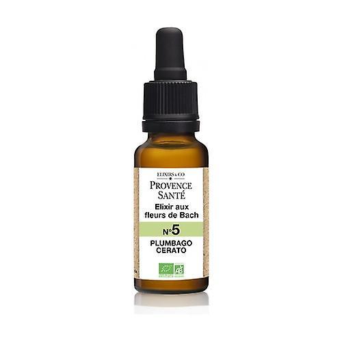 Provence Sante ORGANIC Plumpago 20 ml of floral elixir on Productcaster.