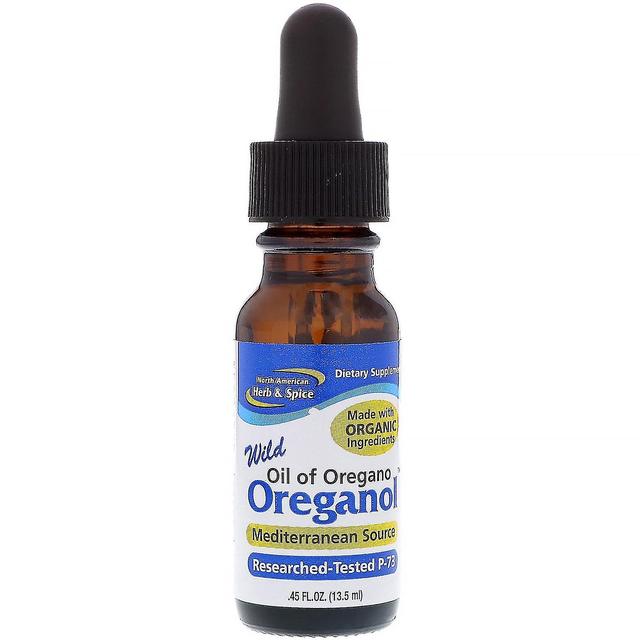 North American Herb & Spice, Oreganol P-73, .45 fl oz (13.5 ml) on Productcaster.