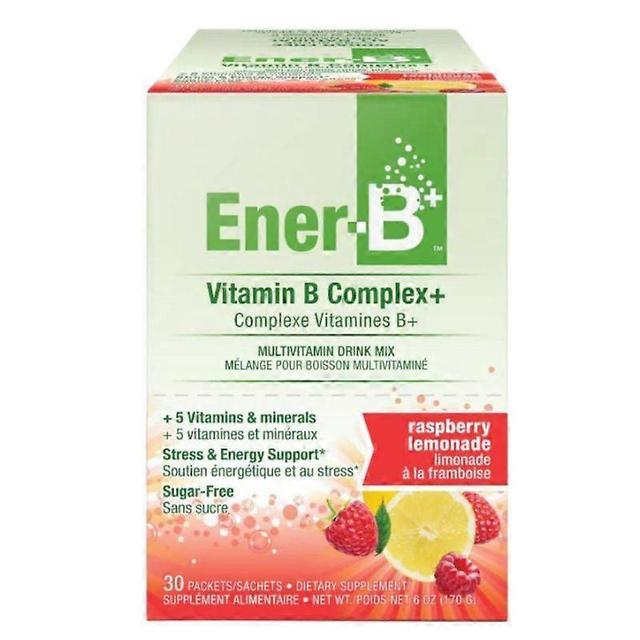 Ener-Life Ener-C Ener-B Vitamin B Complex+ Raspberry Lemonade Sachets 30 on Productcaster.