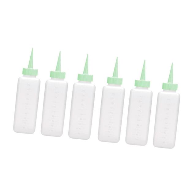 Squeeze Applicator Bottles Easy to Use for Barbershop Hairdressing Household Small Pink Green Medium on Productcaster.