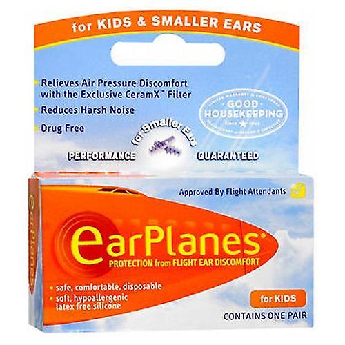 Earplanes Auriculares Tapones para los oídos para niños desechables, 1 cada uno (Paquete de 1) on Productcaster.