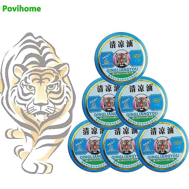 Sl Chang 12g New Cooling Oil Chinese Tiger Balm Refresh Oneself Treatment Of Influenza Cold Headache Relax Essential Oil Muscle Rub Aches 5pcs on Productcaster.