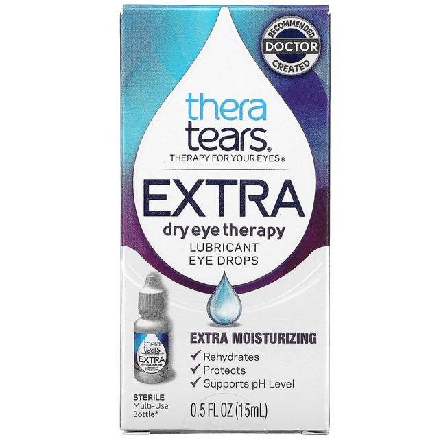 TheraTears, Ekstra tør øjenterapi, Smøremiddel øjendråber, 0,5 fl oz (15 ml) on Productcaster.