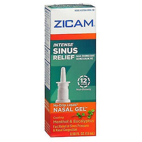 Zicam Intenzívny sínusový reliéf bez kvapkania tekutý nosový gél, 0.5 oz (balenie 1) Ako obrázok on Productcaster.