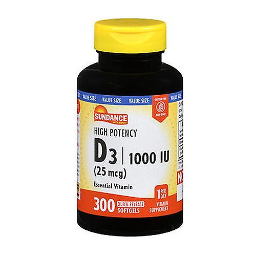 Sundance D3 Quick Release Softgels, 1000 IU, 300 Tabs (Pack of 1) on Productcaster.