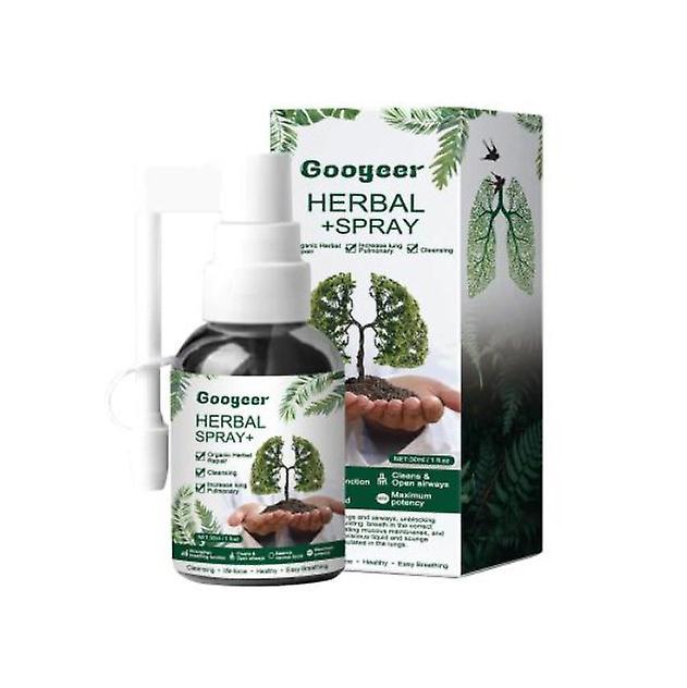 Szyskj Respinature Herbal Lung Cleanse Mist-powerful Lung Support,30ml Herbal Spray 1pcs on Productcaster.