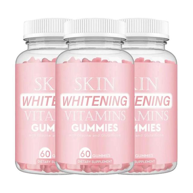 Whitening Capsule Collagen Gummies med niacinamid Vitamin C &; E Hudblekning förbättrar hudtonen 3 pcs on Productcaster.