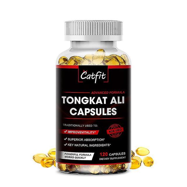 Guoguo Tongkat Ali Root Capsules Tongkatali Anti-fatigue Tonifying Kidney Yang Relief Energy Performance Men Reproductive Health 120 pcs on Productcaster.