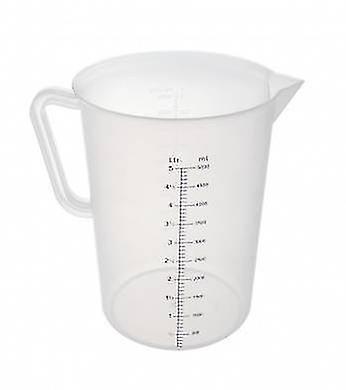 unbrand Gift Polypropylene Measuring Jug 5 Litres Clear Premium Gift for women/men on Productcaster.