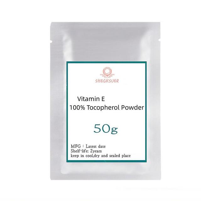 Jinzhaolai Best 100% Super Vitamin E Powder,Tocopherol Supplements Anti-wrinkle Regenerating Serum Spotted Acne Whitening Cream Powder 50g on Productcaster.