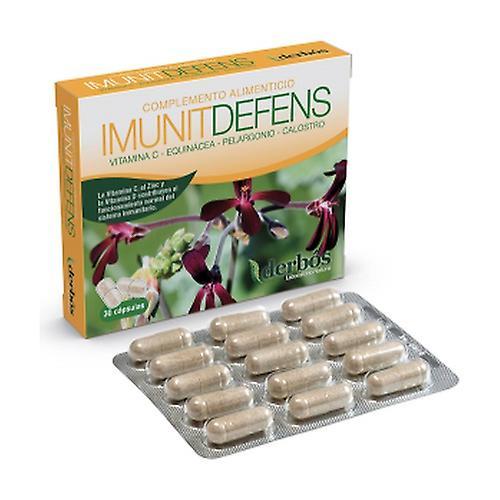 Derbós Imunit Defens 30 vegetable capsules on Productcaster.