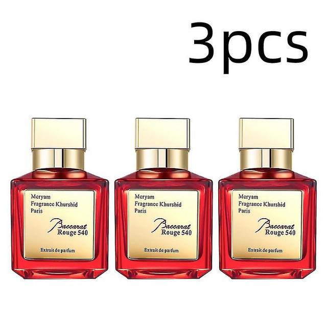 Scvvd 3stk Baccarat parfume kvinders langvarige blomster unisex eau de toilette parfumer on Productcaster.