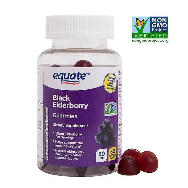 Equate black elderberry gummies, immune health support, 60 ct on Productcaster.