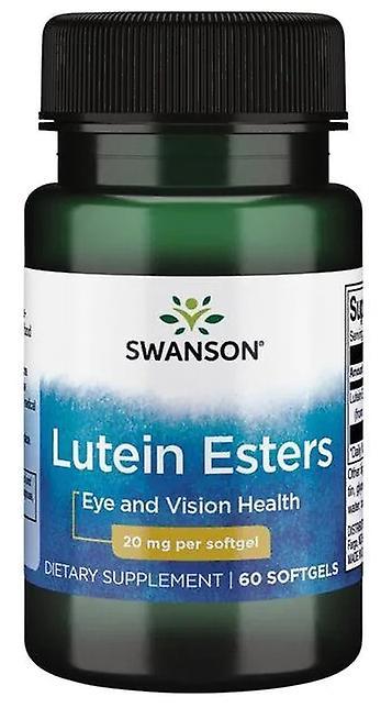 Swanson Lutein 20 mg 60 Softgels 45 gr on Productcaster.