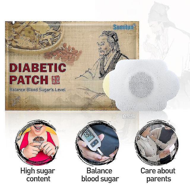 Youlaicai 6pcs Blood Sugar Diabetes Patch Réduire la glycémie Équilibre Fertilisants 100% chinois Herbal Medical Plaster Qlj133 on Productcaster.