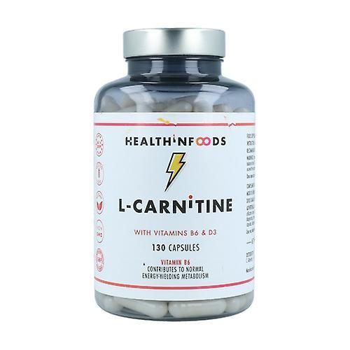 Health in Foods L- Carnitine 130 capsules on Productcaster.