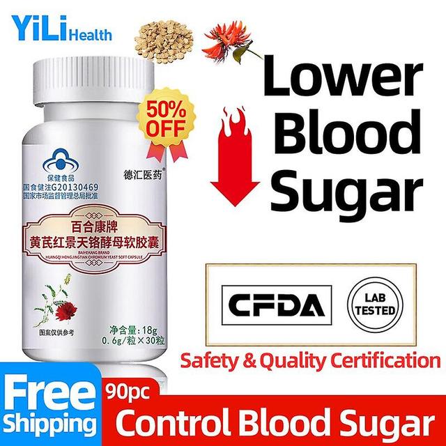 Coscelia Diabetes Treatment Medicine Diabetic Relief Control High Blood Sugar Supplement Rhodiola Rosea Capsules Cfda Approved Non-gmo 1bottle 30pc on Productcaster.