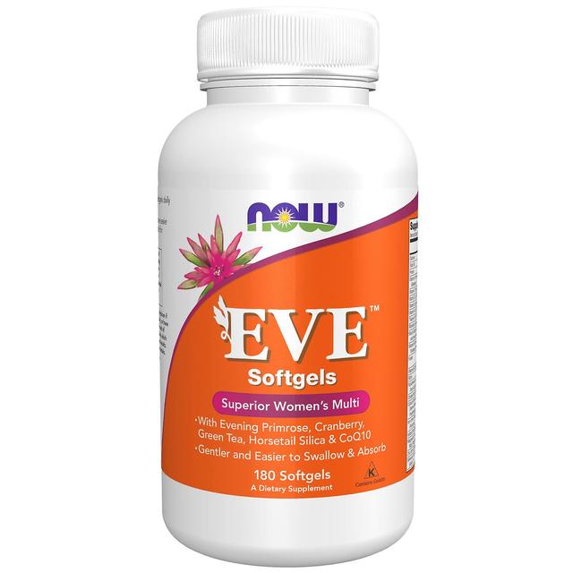 NOW Foods Eve Women's Multivitamin 180 Softgels on Productcaster.