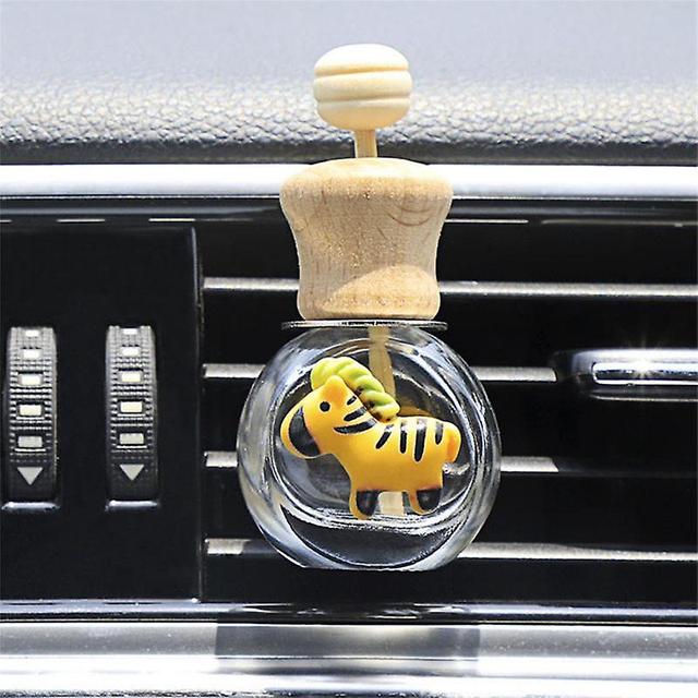 Car Perfume Bottle Car Hanging Perfume Pendant Fragrance Air Freshener Empty Glass Perfume Diffuser Bottle Car Accessories on Productcaster.