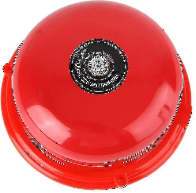 100db High Decibel Fire Alarm Bell, 4 Inch Stainless Steel Internal Strike Type Electric Bell For Fi on Productcaster.