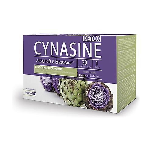 Dietmed Cynasine Detox 20 ampoules of 15ml (Lemon) on Productcaster.