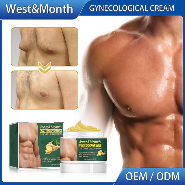 Gynecomastia Firming Ginger Cream Helps Burn Fat And Speed Up Metabolism High Quality 10Pcs on Productcaster.