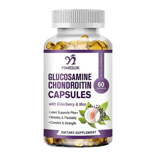 Vorallme Glucosamine Chondroitin Capsules - Contains Curcumin To Help Support Back, Neck, Joint Mobility, and Cartilage & Knee Health 1 Bottles 120... on Productcaster.