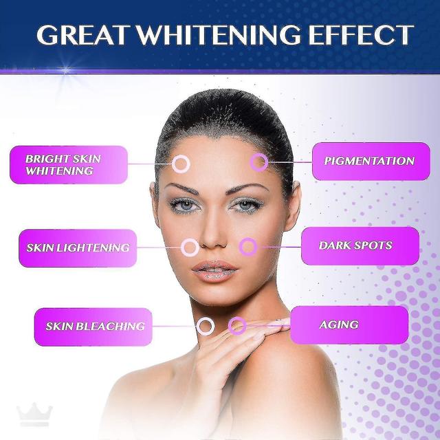 Glutathion-Whitening-Pillen - 90 Kapseln 2000 mg Glutathion - Effektives Hautaufhellungspräparat - Dunkler Flecken-, Melasma- und Aknenarbenentfern... on Productcaster.