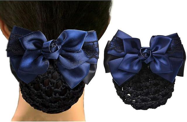 1 pice (bleu) chignon en maille pour femme avec nud no sateng et pingle cheveux franaise on Productcaster.