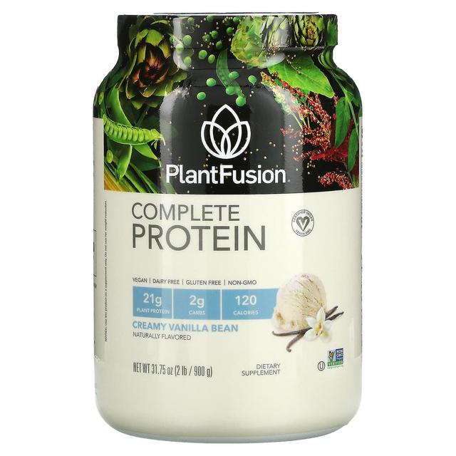 PlantFusion, komplet protein, cremet vaniljestang, 2 lb (900 g) on Productcaster.