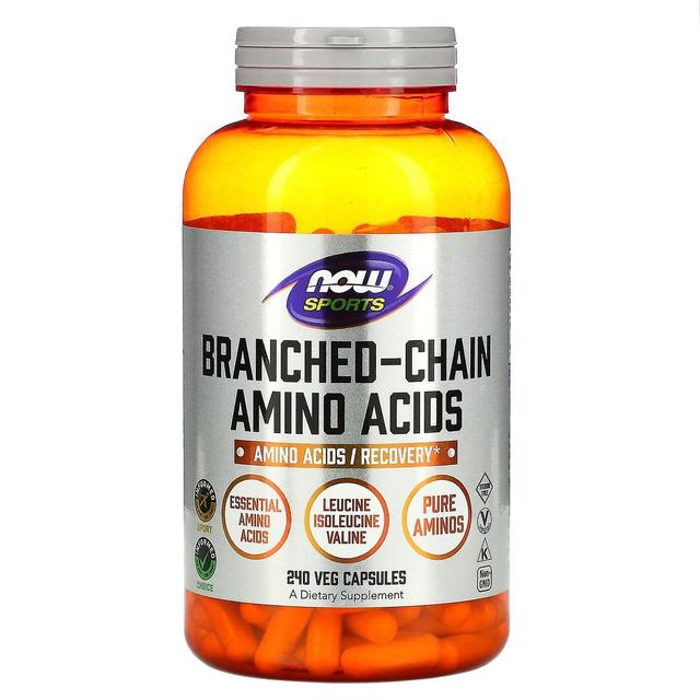 NOW Foods, Sports, Branched-Chain Amino Acids, 240 Capsules on Productcaster.