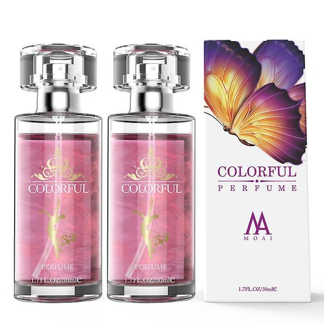 2PCS 50ml Pheromone Parfümspray für sofortige Frauen männliche Aufmerksamkeit Premium Duft Women on Productcaster.