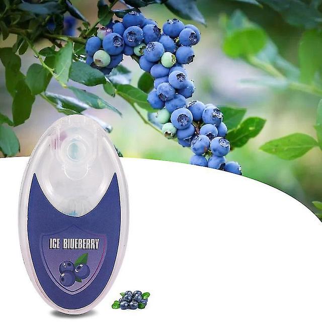 Mmcici 100pcs Fruit Flavour Cigarette Holders Popping Capsule ice blueberry on Productcaster.