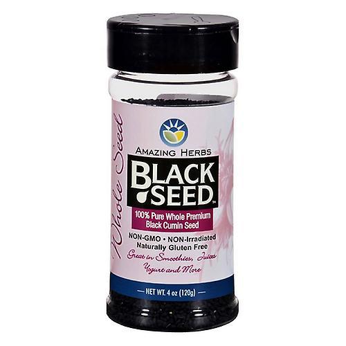 Amazing Herbs Black Seed Gourmet Whole Seed, 4 oz (Pack of 1) on Productcaster.