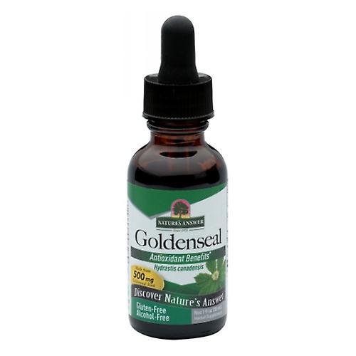 Nature's Answer Príroda odpoveď Goldenseal Koreň, alkohol zadarmo extrakt 1 FL Oz (balenie po 2) on Productcaster.