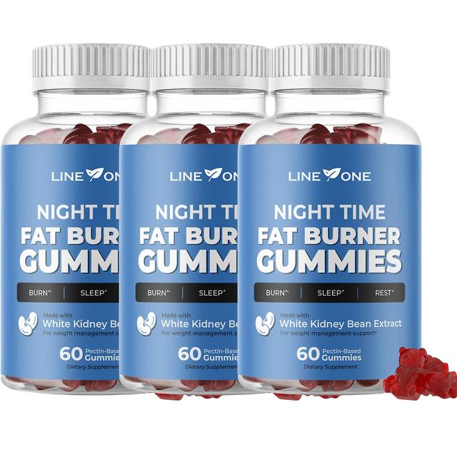 1-pack Overnight Fat Burning Gummies | Weight Loss And Sleep Support Supplement | Weight Loss Hunger Suppressant And Metabolism Booster 3PCS on Productcaster.